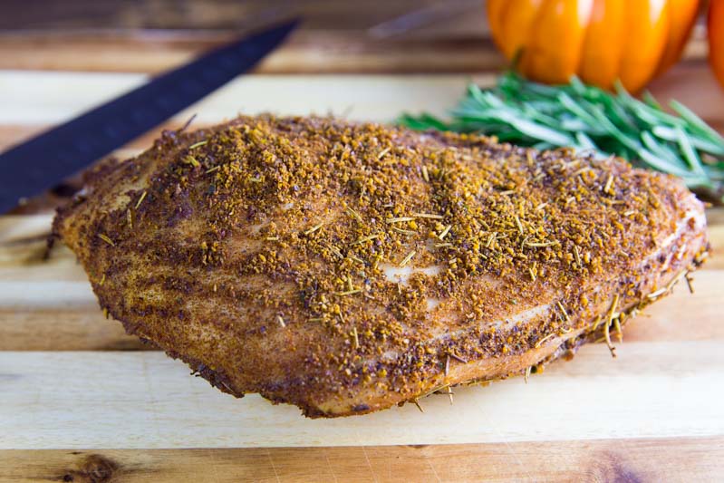 Big Green Egg Smoked Turkey Breast