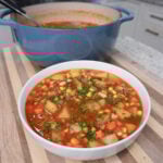 hearty cowboy soup placed.