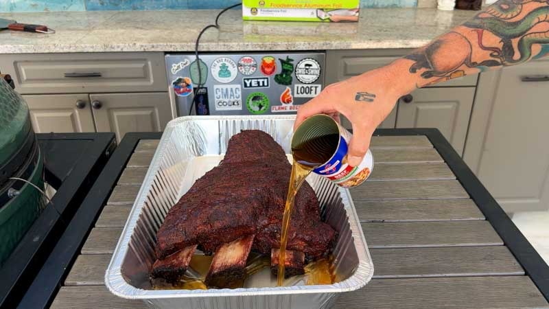 Big Green Egg Smoked Beef Plate Ribs
