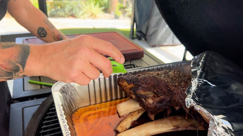 Big Green Egg Smoked Beef Plate Ribs