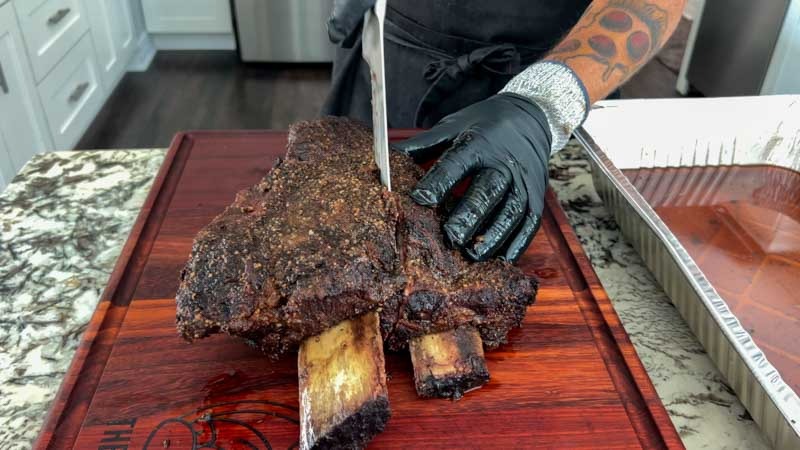 Big Green Egg Smoked Beef Plate Ribs