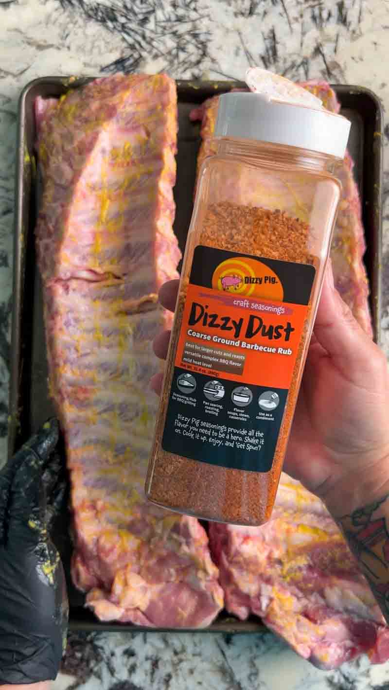 Big Green Egg Hot and Fast Baby Back Ribs