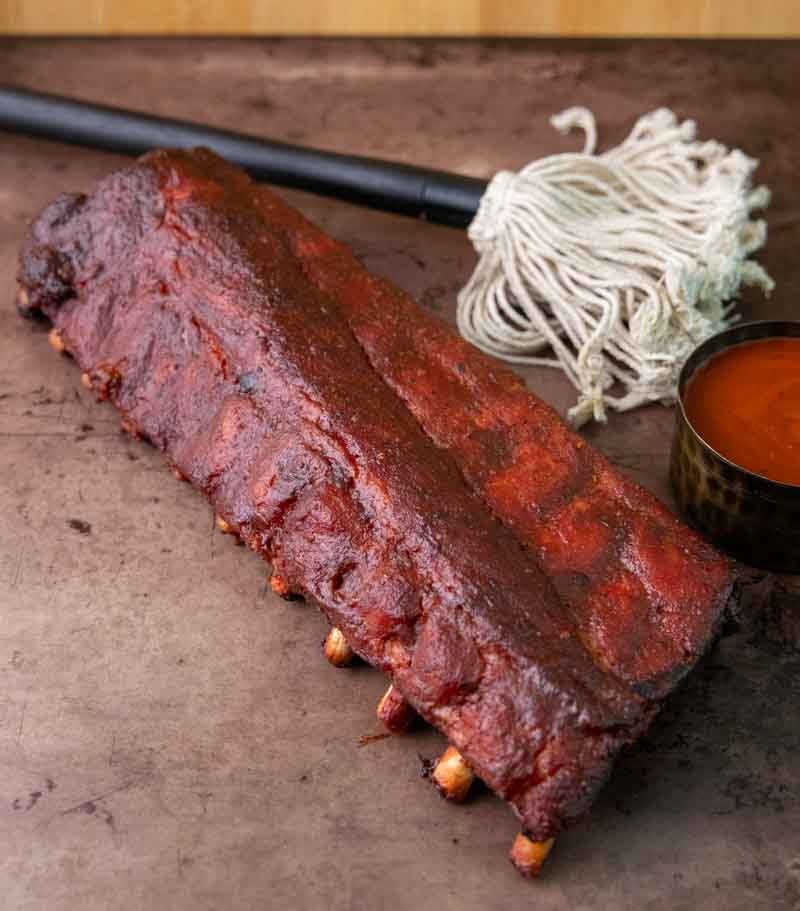 Big Green Egg Hot and Fast Baby Back Ribs