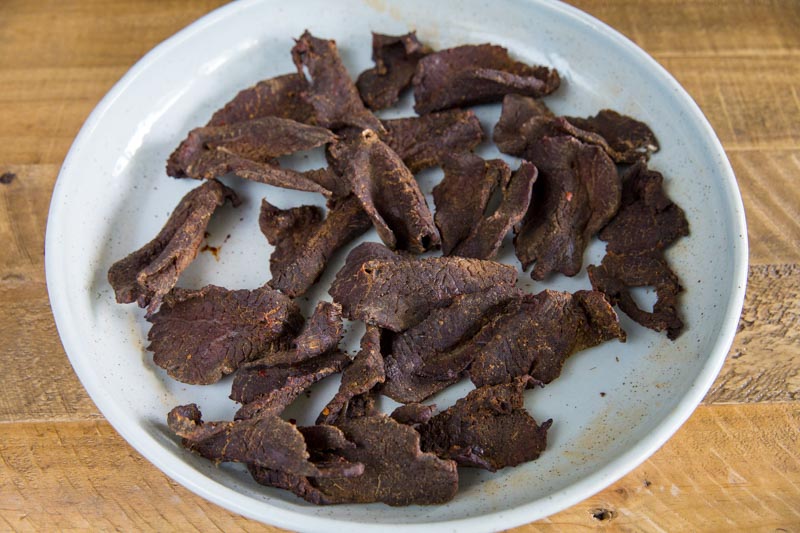 Homemade Beef Jerky Kamado Grill Style