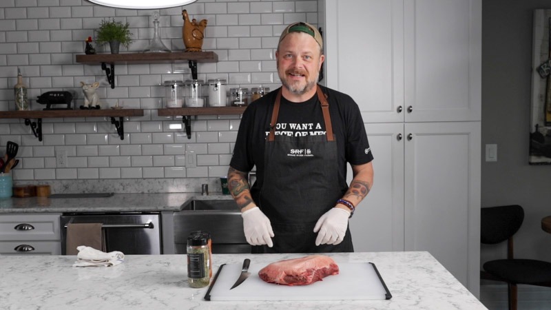 Big Green Egg Reverse Seared Picanha