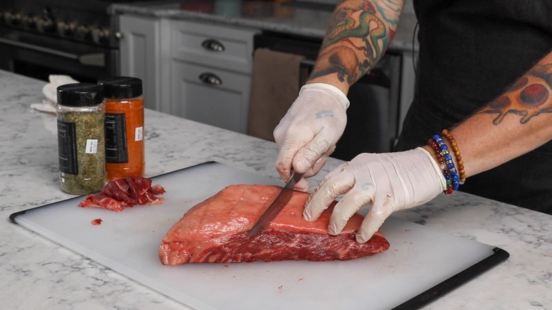 Big Green Egg Reverse Seared Picanha