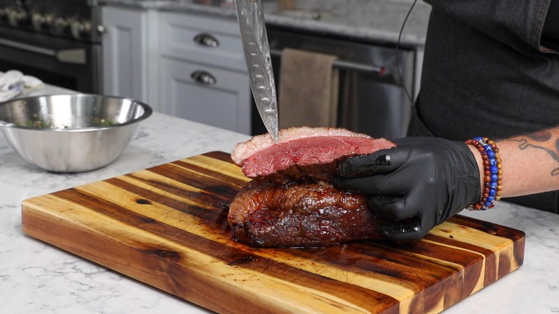 Big Green Egg Reverse Seared Picanha