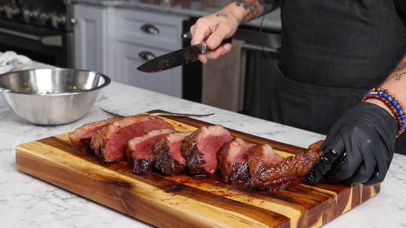 Big Green Egg Reverse Seared Picanha