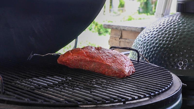 Big Green Egg Reverse Seared Picanha