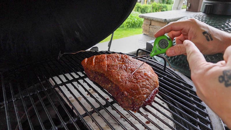 Big Green Egg Reverse Seared Picanha