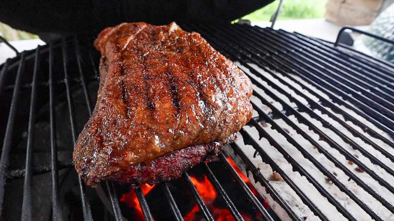 Big Green Egg Reverse Seared Picanha