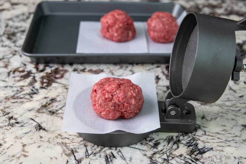 Big Green Egg Cheeseburgers