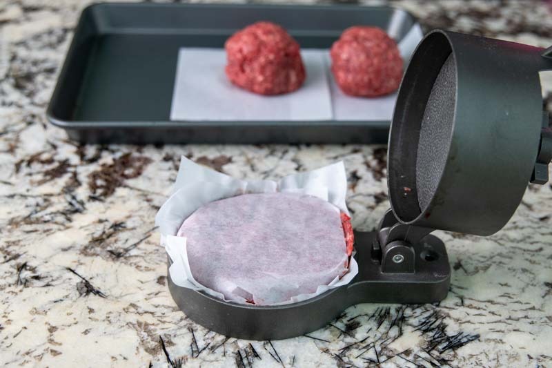 Big Green Egg Cheeseburgers