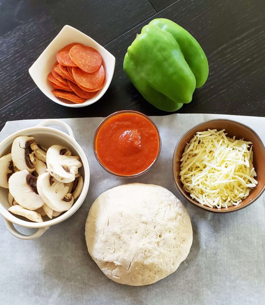 Pellet grill pizza ingredients