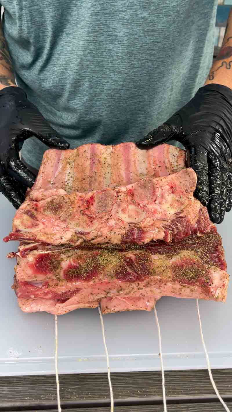 Prime Rib Roast on the Big Green Egg