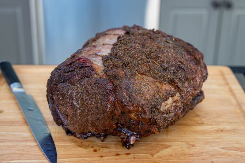 Prime Rib Roast on the Big Green Egg