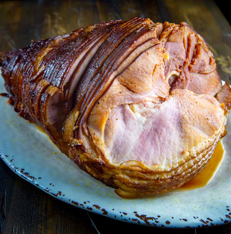 Glazed Double Smoked Spiral Ham