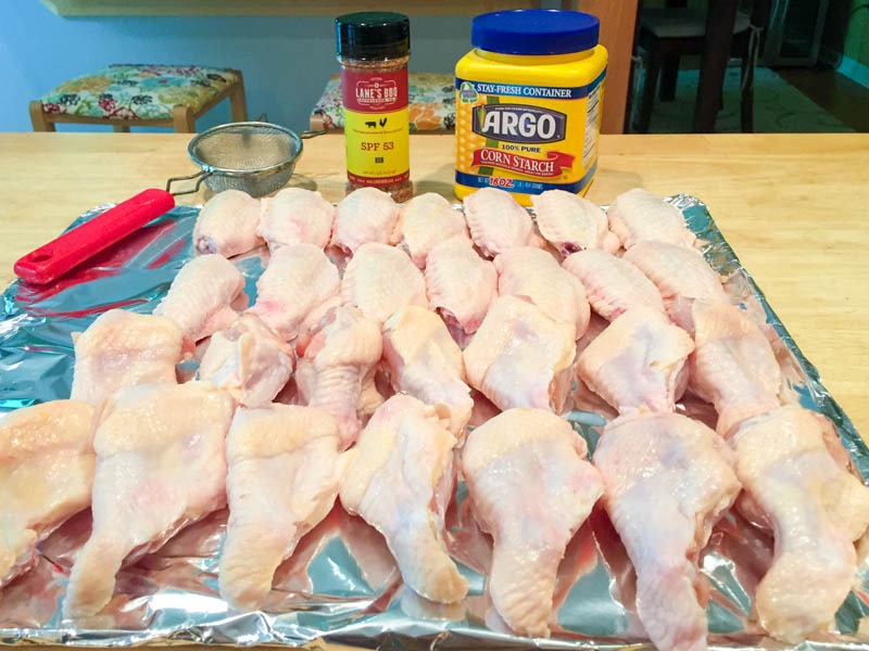 Big Green Egg SPF53 Chicken Wings