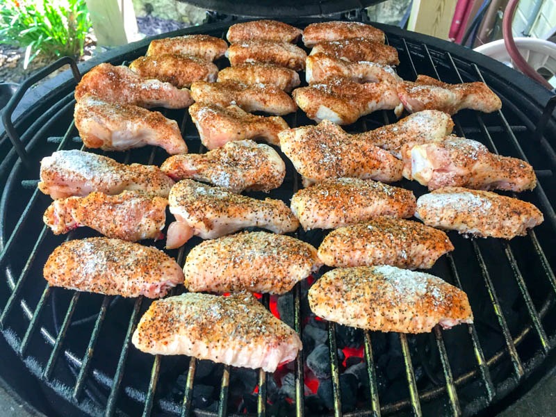 Big Green Egg SPF53 Chicken Wings