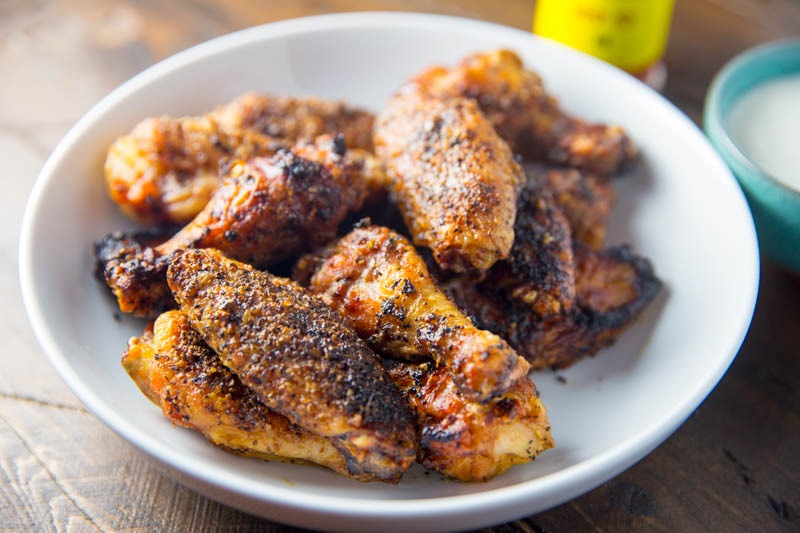 Big Green Egg SPF53 Chicken Wings