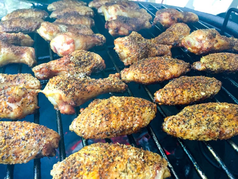 Big Green Egg SPF53 Chicken Wings