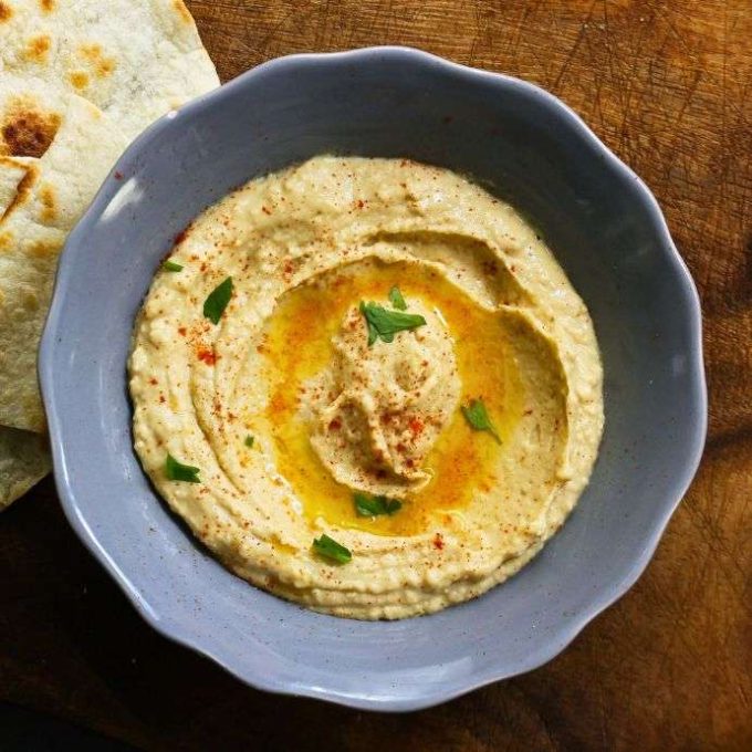 Game Day smoked-hummus