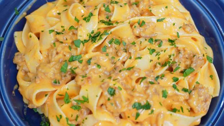 Creamy Italian Sausage Pasta