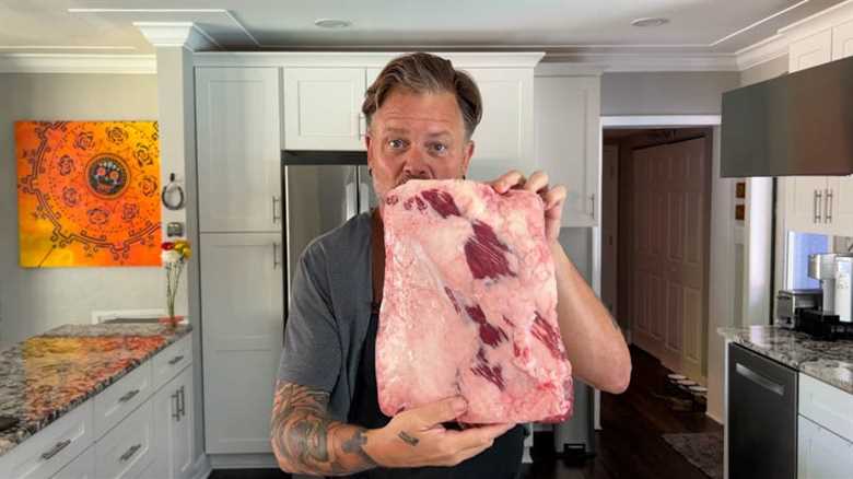 Big Green Egg Smoked Beef Plate Ribs