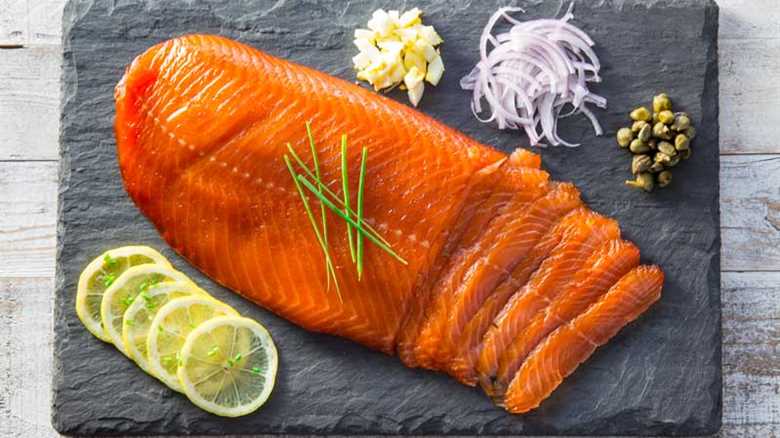 Big Green Egg Cold Smoked Salmon