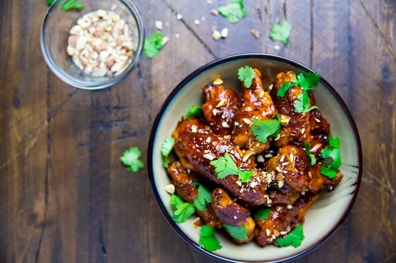 Honey Sriracha Chicken Wings