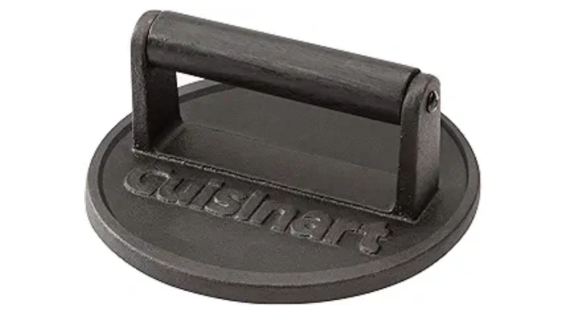 Cast Iron Smashed Burger Press