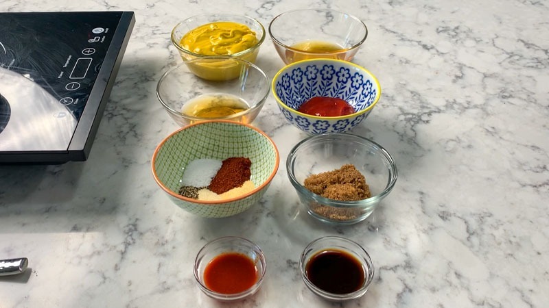 The Best Spicy Mustard BBQ Sauce