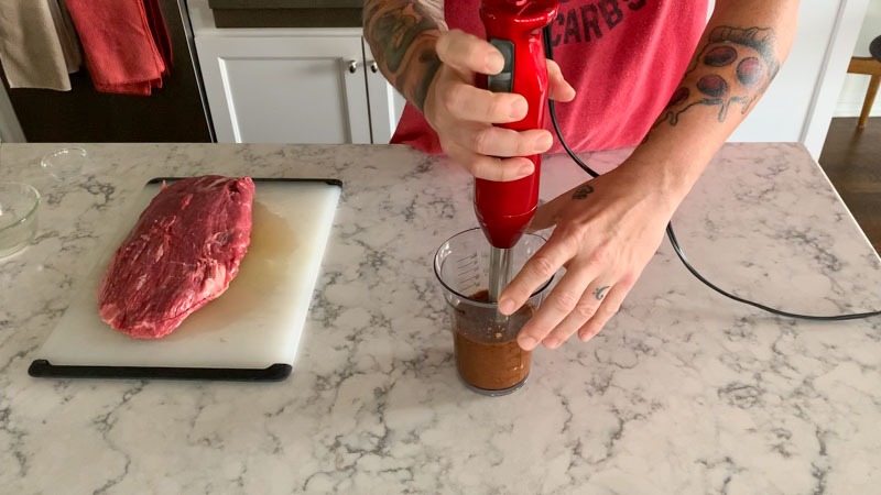 Grilled Korean Marinated Flank Steak