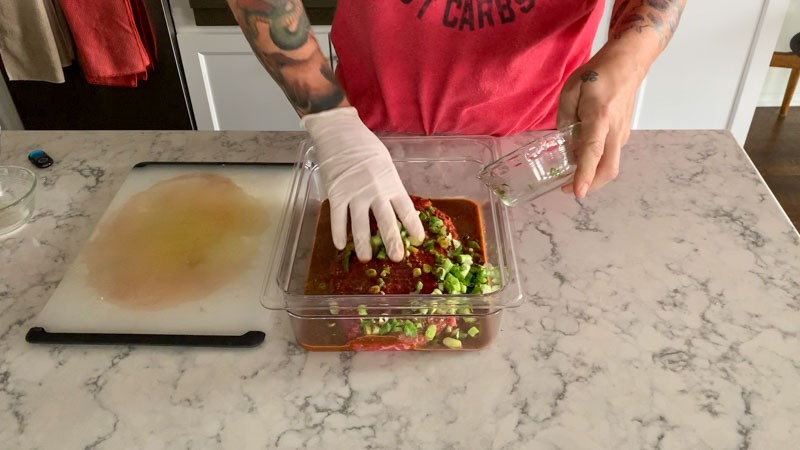 Grilled Korean Marinated Flank Steak