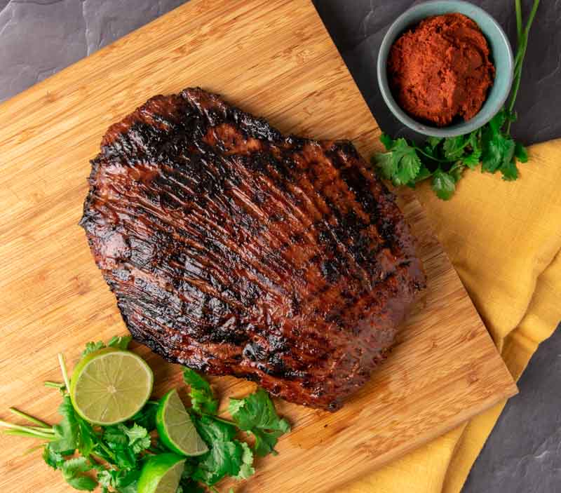 Grilled Korean Marinated Flank Steak