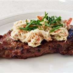 Easy Crab Oscar Steak Topping