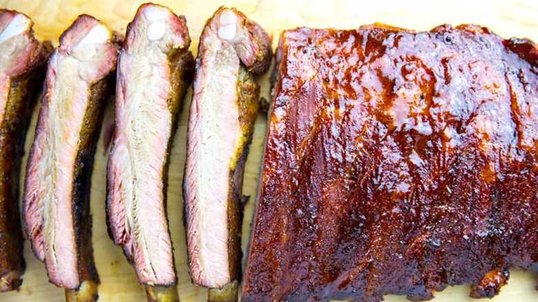 Big Green Egg Spare Ribs