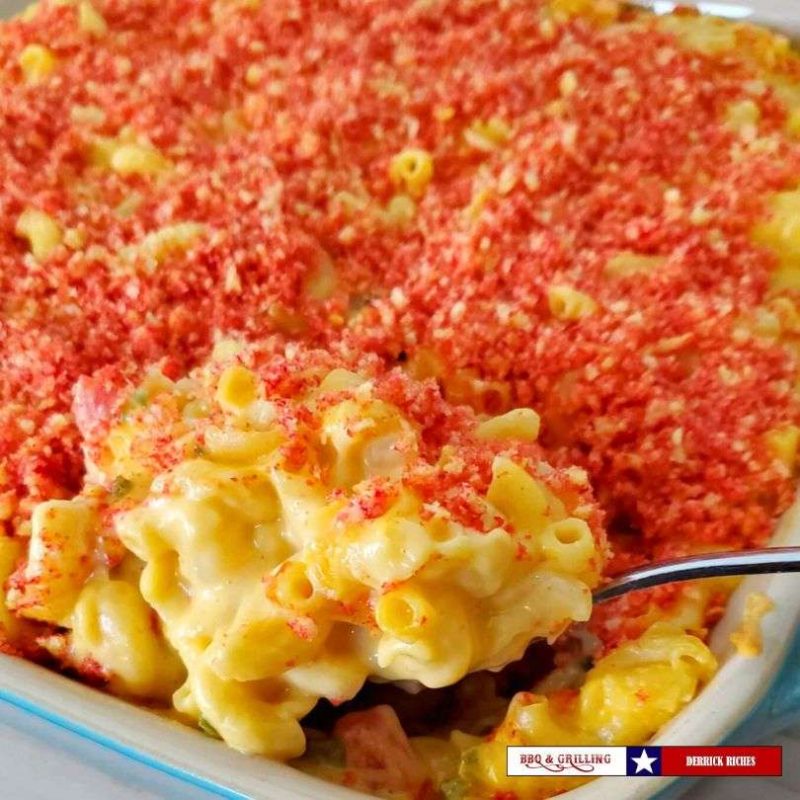 hot-cheeto-queso-mac-and-cheese-easter-grilling