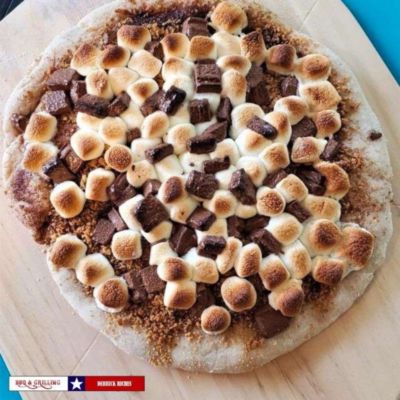 grilled-smores-pizza-easter grilling