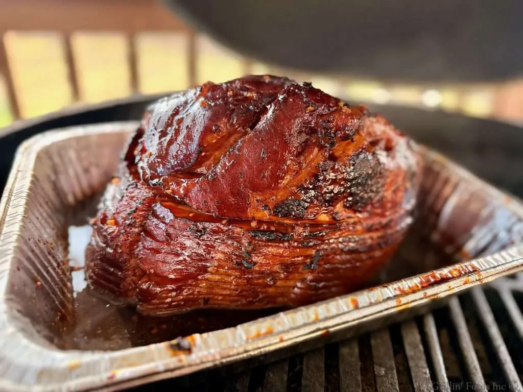 Smoked Ham with Rum Sauce