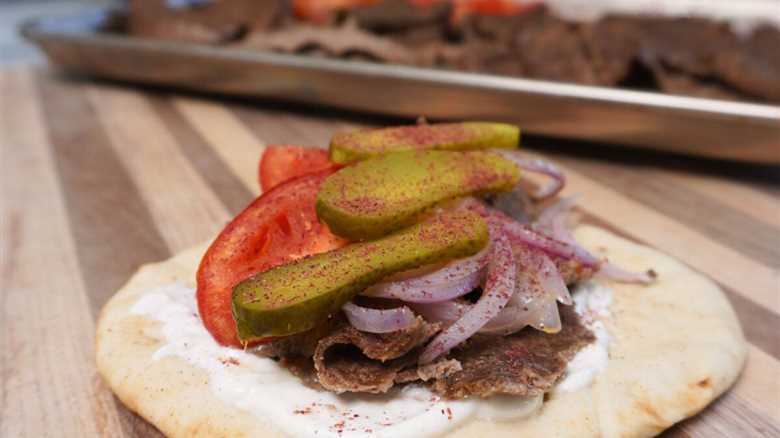 Sheet Pan Beef Kebabs