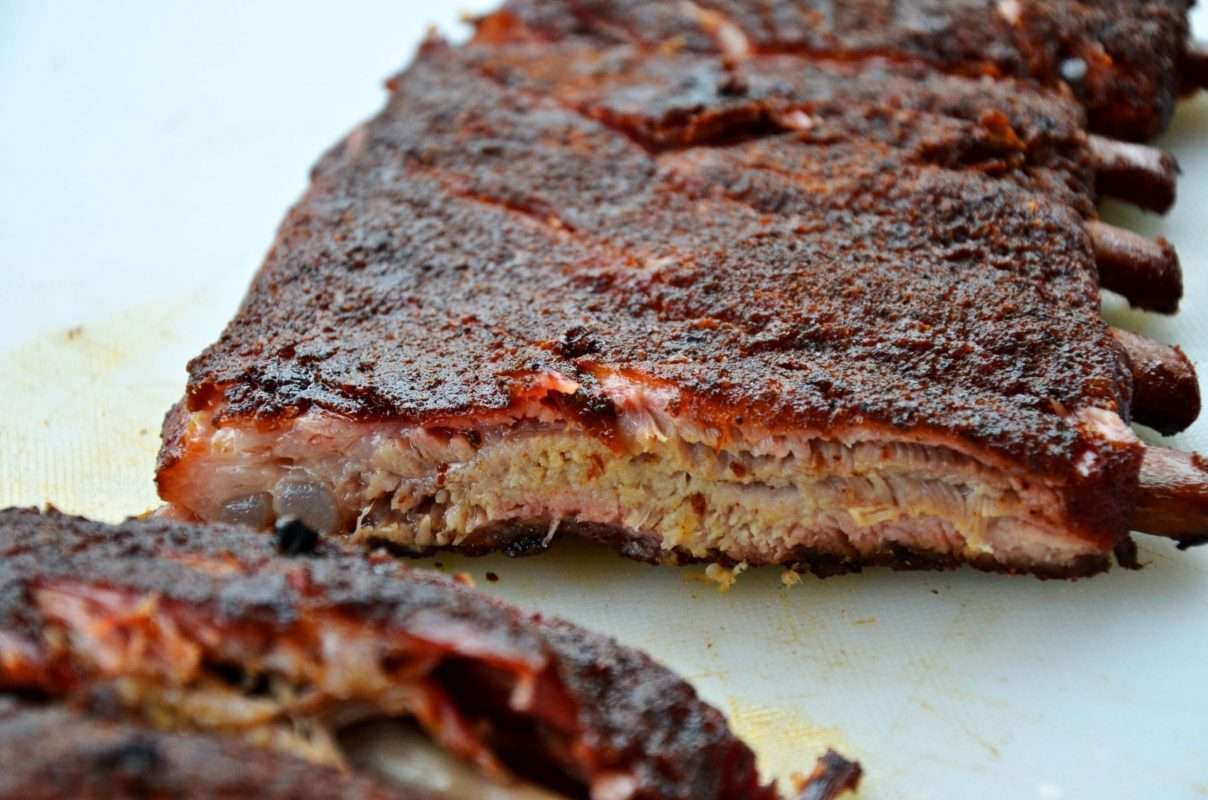 Pellet Grill Pork Ribs