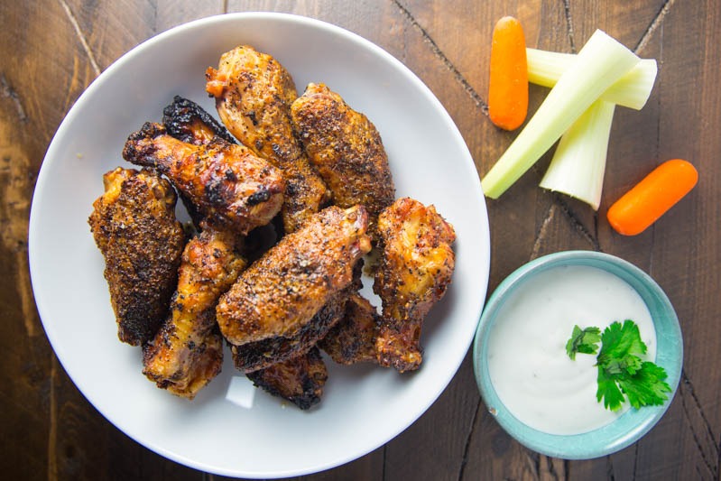 Big Green Egg SPF53 Chicken Wings