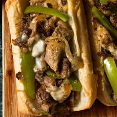 Blackstone Philly Cheesesteak Sandwiches