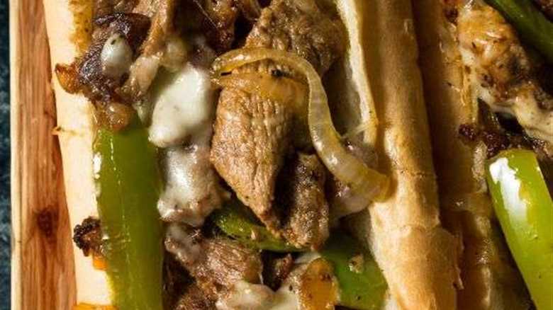 Blackstone Philly Cheesesteak Sandwiches