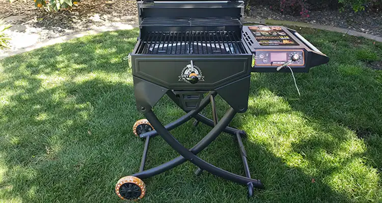 Pit Boss Sportsman Portable Tabletop 2-Burner Griddle with Folding Legs