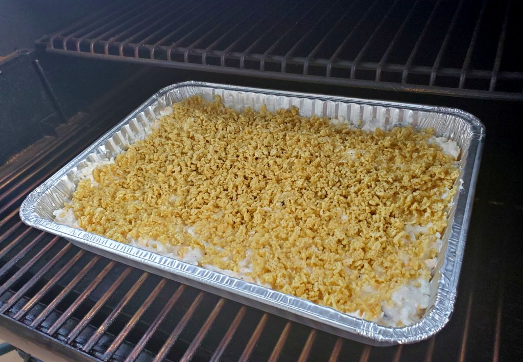pellet-grill-funeral-potatoes-grill