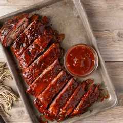 Cherry Coke Glazed St. Louis Ribs on the Big Green Egg