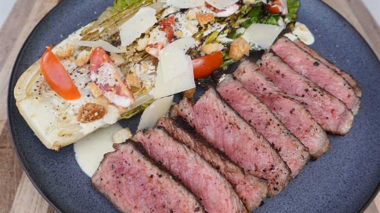 Steak Salad with Horseradish Dressing