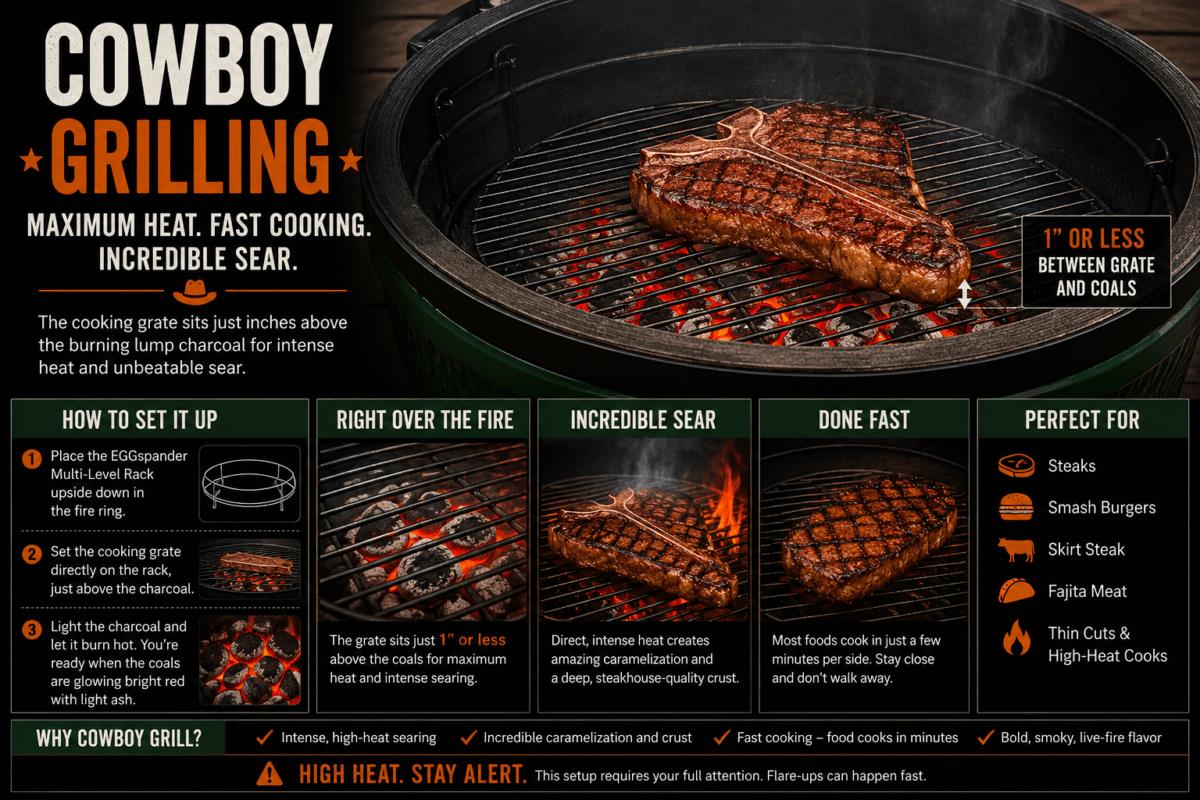 How to Grill on the Big Green Egg: 4 Proven Setup Methods